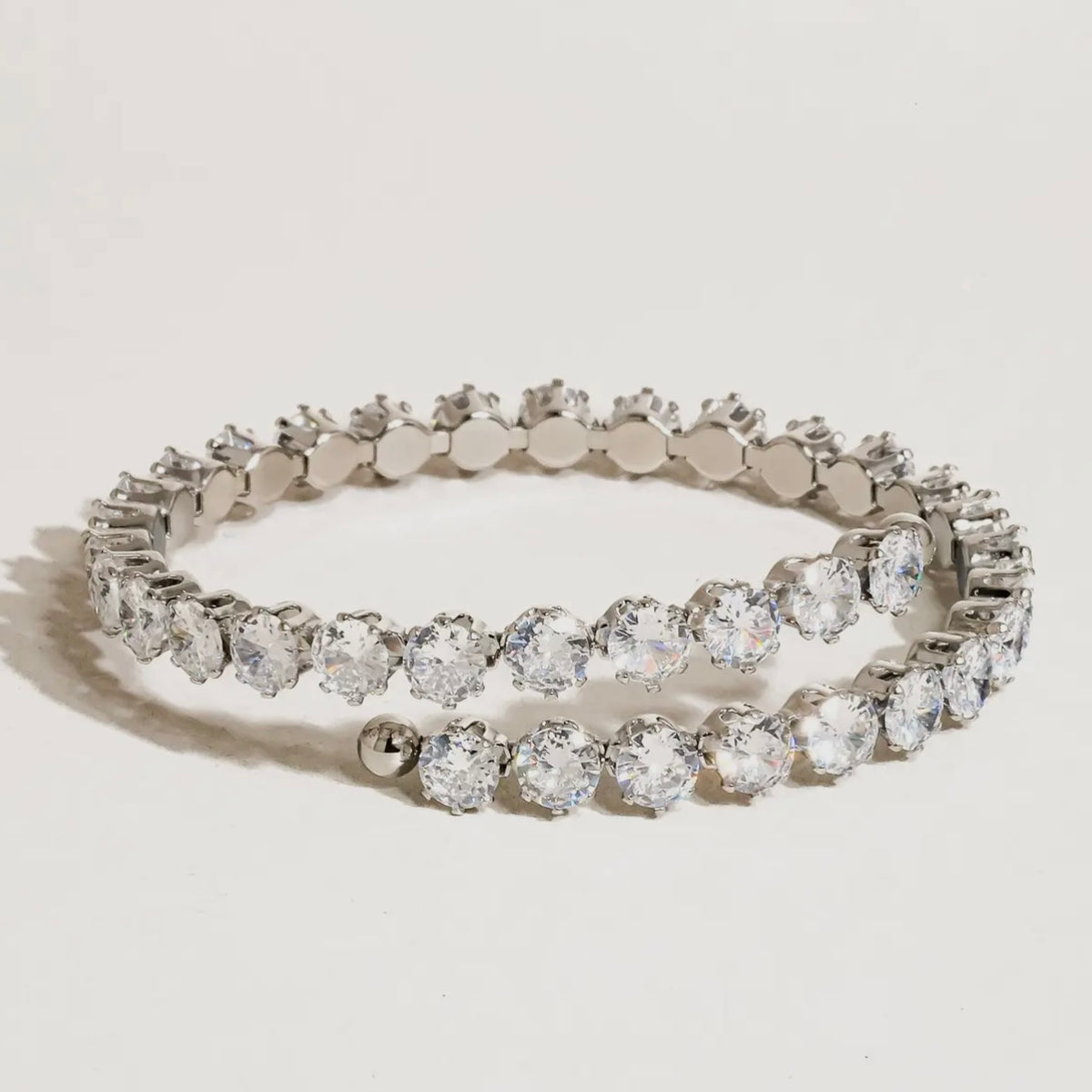 ‘Mila’ CZ Glam Bracelet