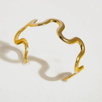 'Felicia' Wavy Statement Bracelet